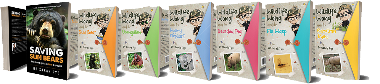 All_Wildlife_Wong_books_and_Saving_Sun_Bears._Transparent_background
