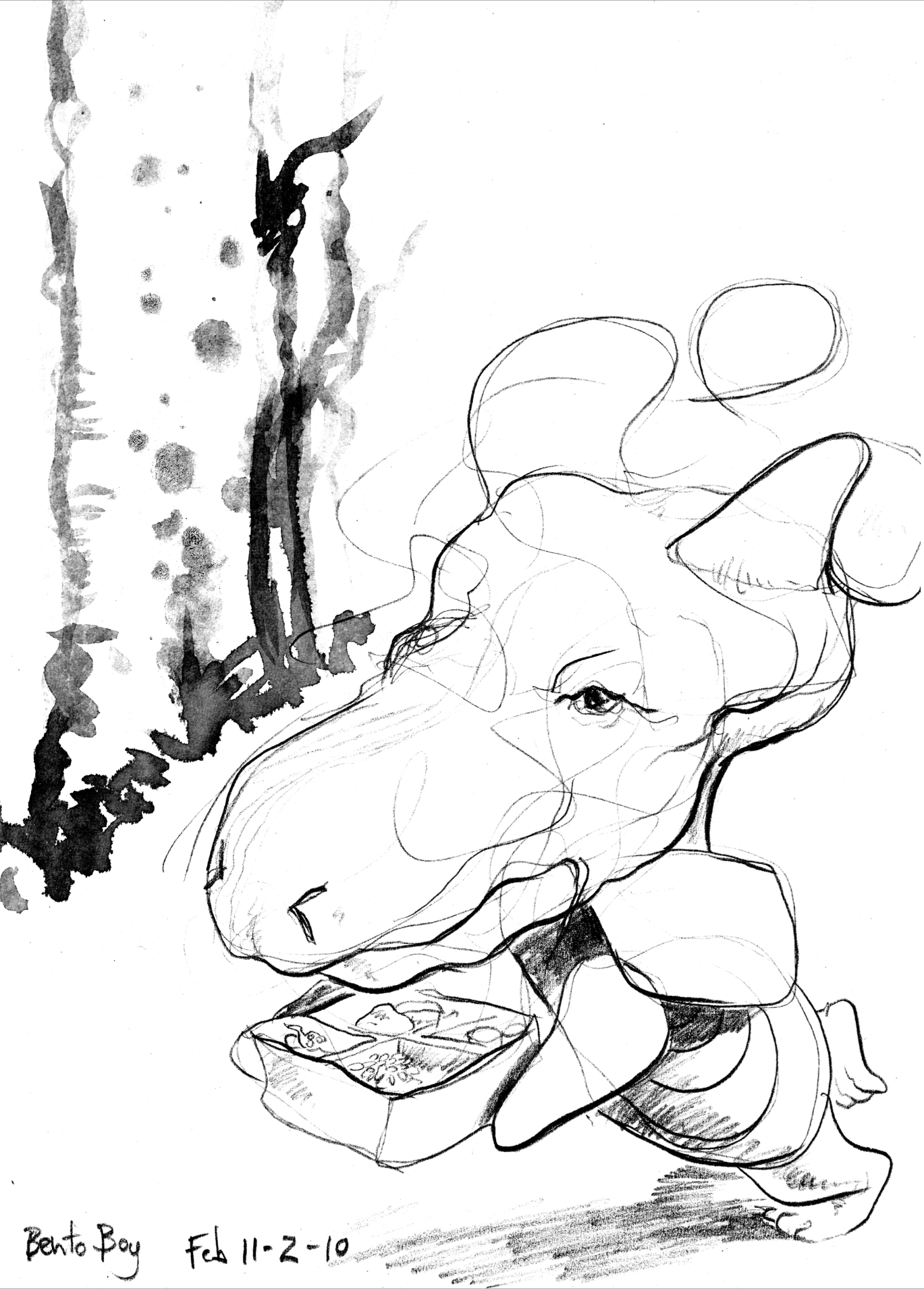 Bento Boy sketch for web