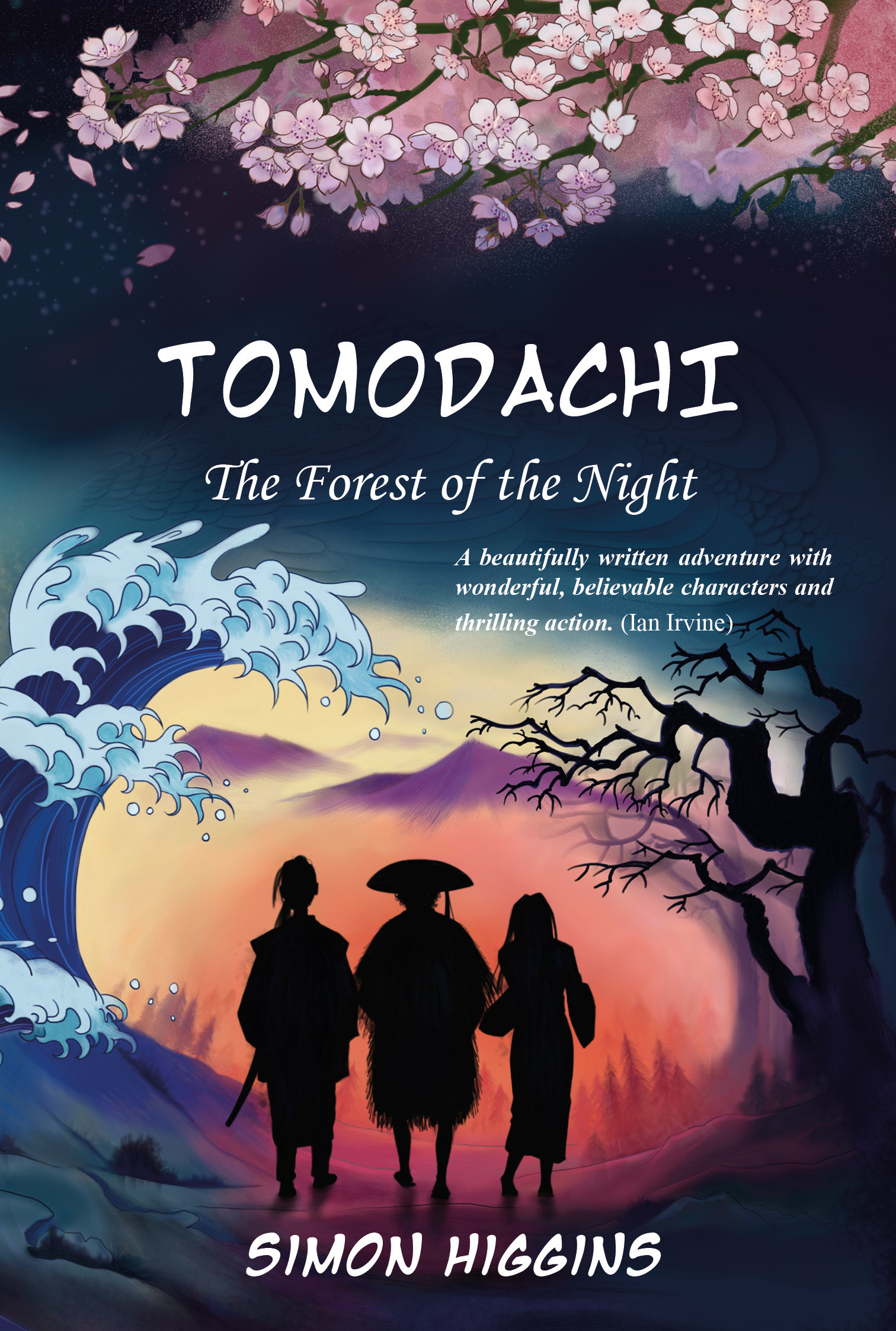 Tomodachi Book Cover Simon Higgins