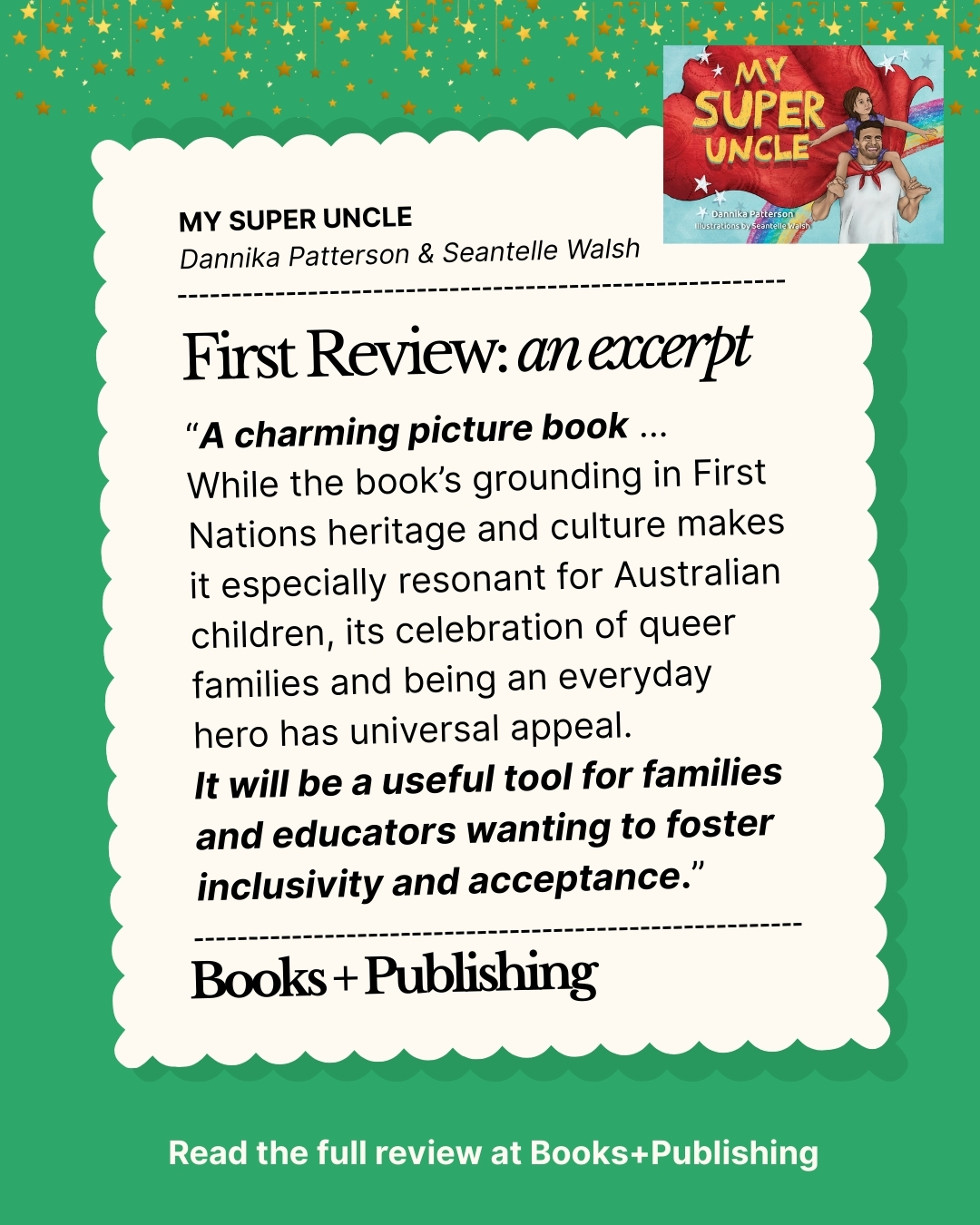 MSU First Book Review Instagram Post Dannika Patterson