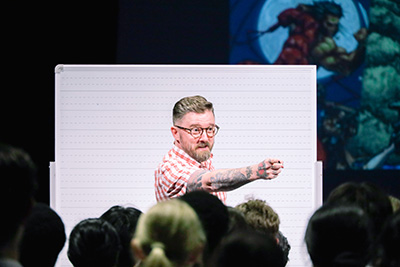 Shane McCarthy comicauthorvisit