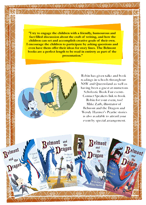 Belmont and the Dragon flyer: page 2